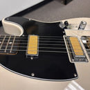 Fender Gold Foil Telecaster electric guitar White Blonde with dual gold foil pickups and black pickguard