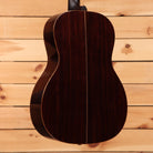 Boucher HG-56-M natural acoustic guitar parlor body with Indian rosewood back and sides