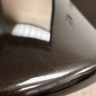 Fender American Deluxe Stratocaster HSS electric guitar Montego Black metallic finish close-up body detail