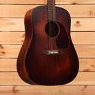 Martin D-15M Streetmaster dreadnought acoustic guitar Mahogany Burst finish with tortoise pickguard and all-mahogany body