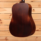 Martin D-15M Streetmaster dreadnought acoustic guitar Mahogany Burst showing solid mahogany back with satin finish