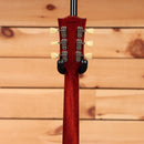 Gibson 1959 Les Paul Standard Reissue Ultra Light Aged Southern Fade back of headstock with cream tulip tuner buttons