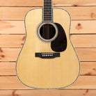 Martin D-42 dreadnought acoustic guitar natural finish with herringbone binding and tortoise pickguard