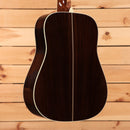 Martin D-42 dreadnought acoustic guitar Natural with rosewood back and sides and white binding