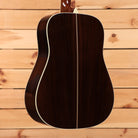Martin D-42 dreadnought acoustic guitar Natural with rosewood back and sides and white binding
