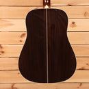 Martin D-42 dreadnought acoustic guitar natural finish with rosewood back and white binding
