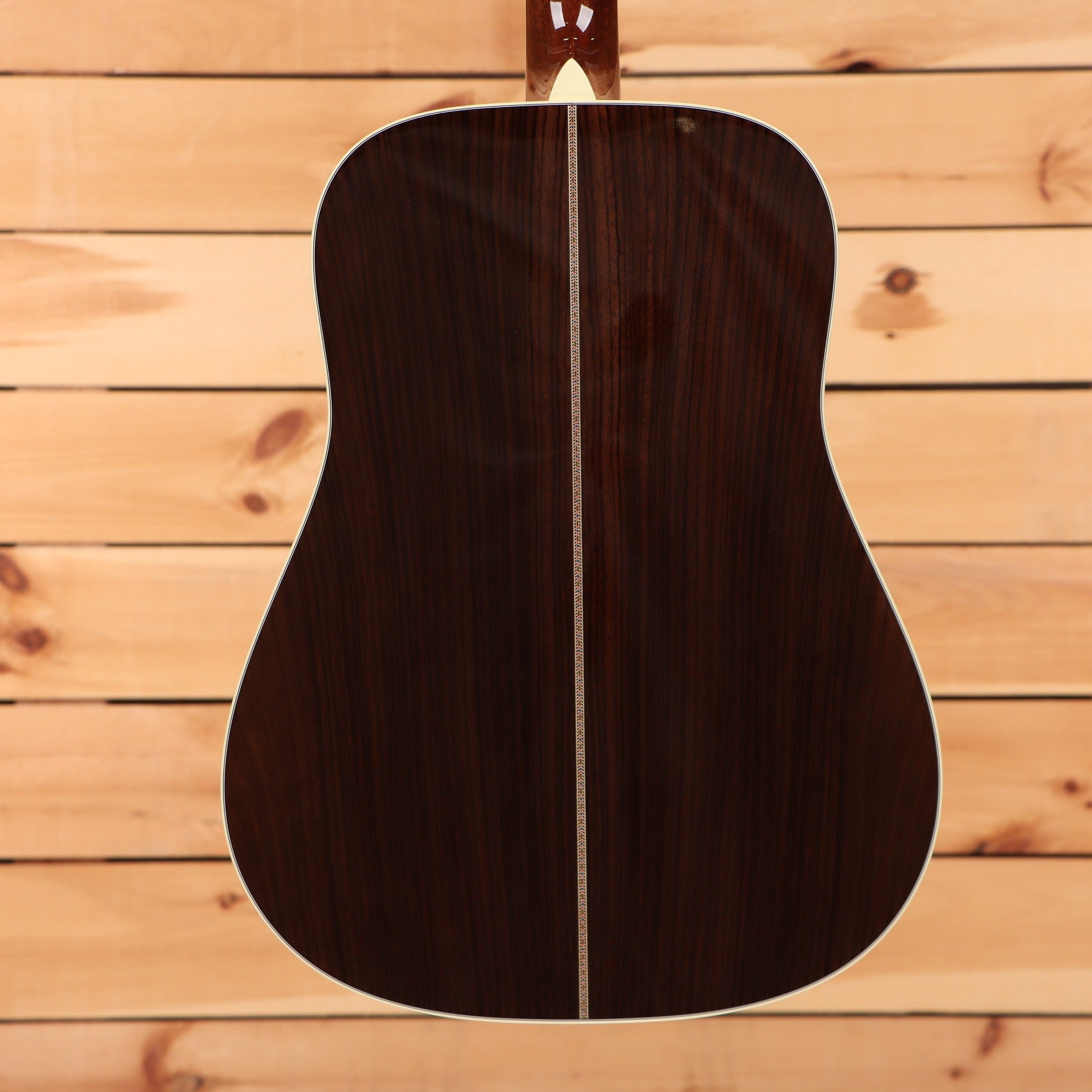 Martin D-42 dreadnought acoustic guitar natural finish with rosewood back and white binding