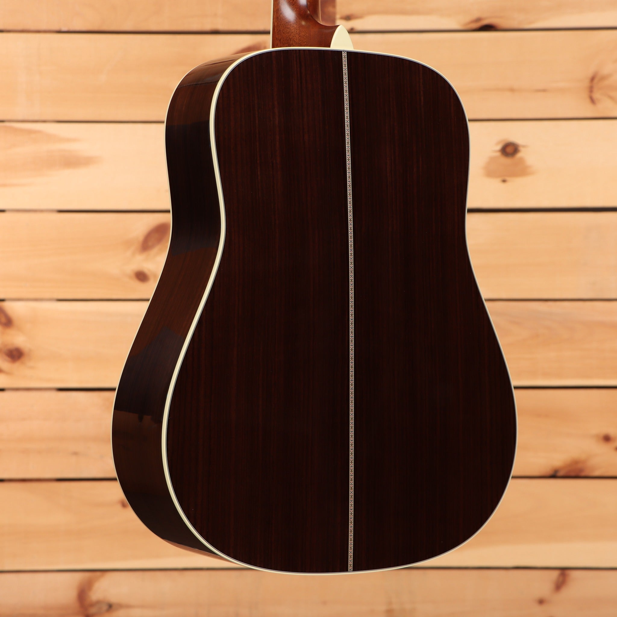 Martin D-41 dreadnought acoustic guitar Natural finish with rosewood back and decorative center seam inlay binding