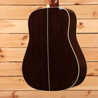 Martin D-41 dreadnought acoustic guitar Natural finish with rosewood back and white binding