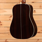 Martin D-28 Billy Strings dreadnought acoustic guitar Natural with rosewood back and white binding