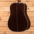 Martin HD-28 dreadnought acoustic guitar Natural with rosewood back and sides featuring herringbone center seam inlay