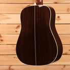 Martin HD-28 dreadnought acoustic guitar Natural with rosewood back and sides featuring herringbone center seam inlay