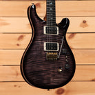 PRS Wood Library Custom 24-08 electric guitar Purple Mist with flamed maple top and dual humbuckers