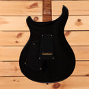 PRS Wood Library Custom 24-08 electric guitar Purple Mist with figured maple neck and gold hardware back view
