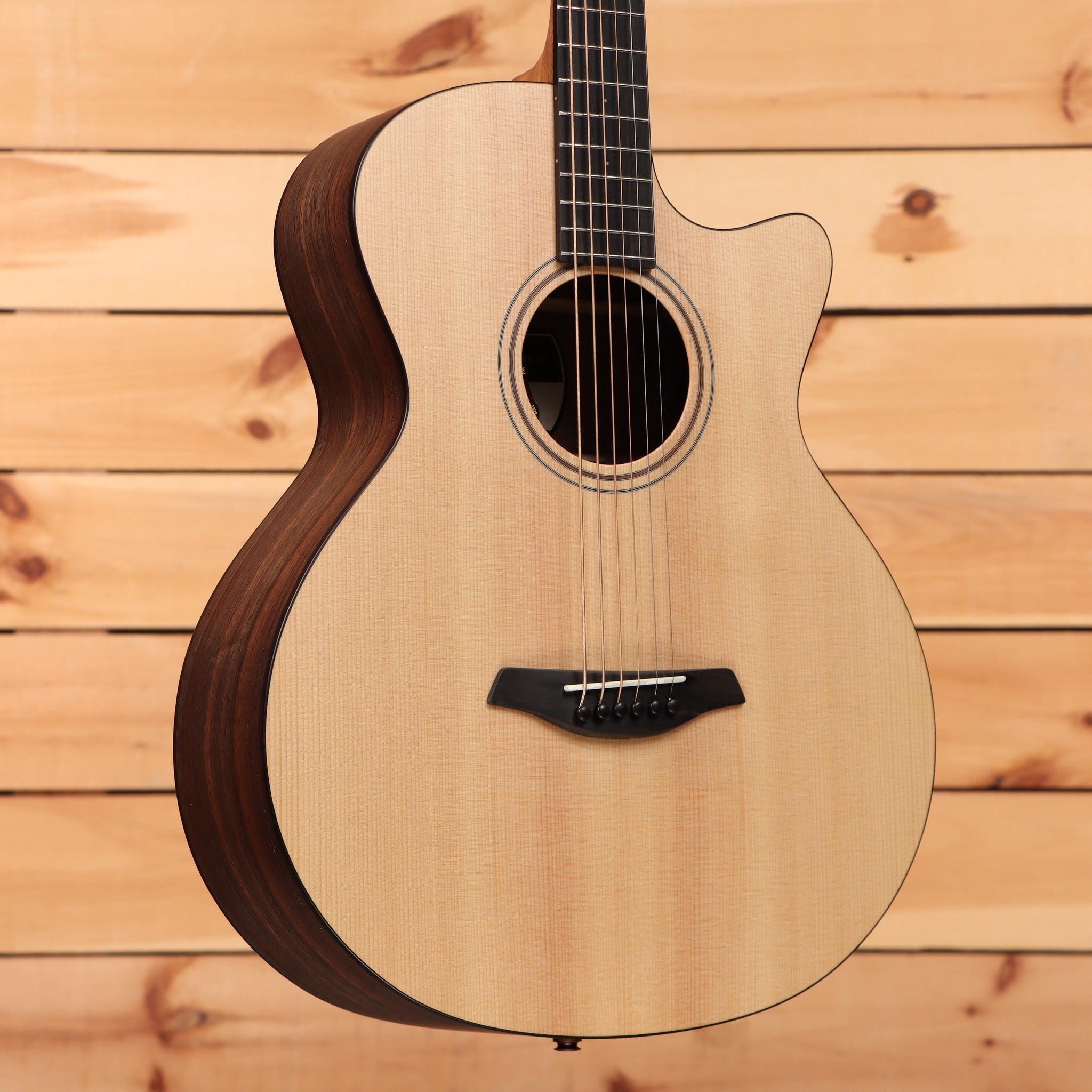 Furch Blue BARc-SWa VTC acoustic-electric guitar Natural with spruce top cutaway and rosewood back and sides
