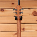 Furch Blue BARc-SWa VTC acoustic guitar Natural finish mahogany neck with chrome tuners rear headstock view