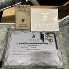 Furch Blue BARc-SWa VTC Natural acoustic guitar certificate of authenticity with accessories bag and case keys