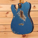 Fender Custom Shop Limited 1957 Telecaster electric guitar Aged Lake Placid Blue Super Heavy Relic worn finish maple neck