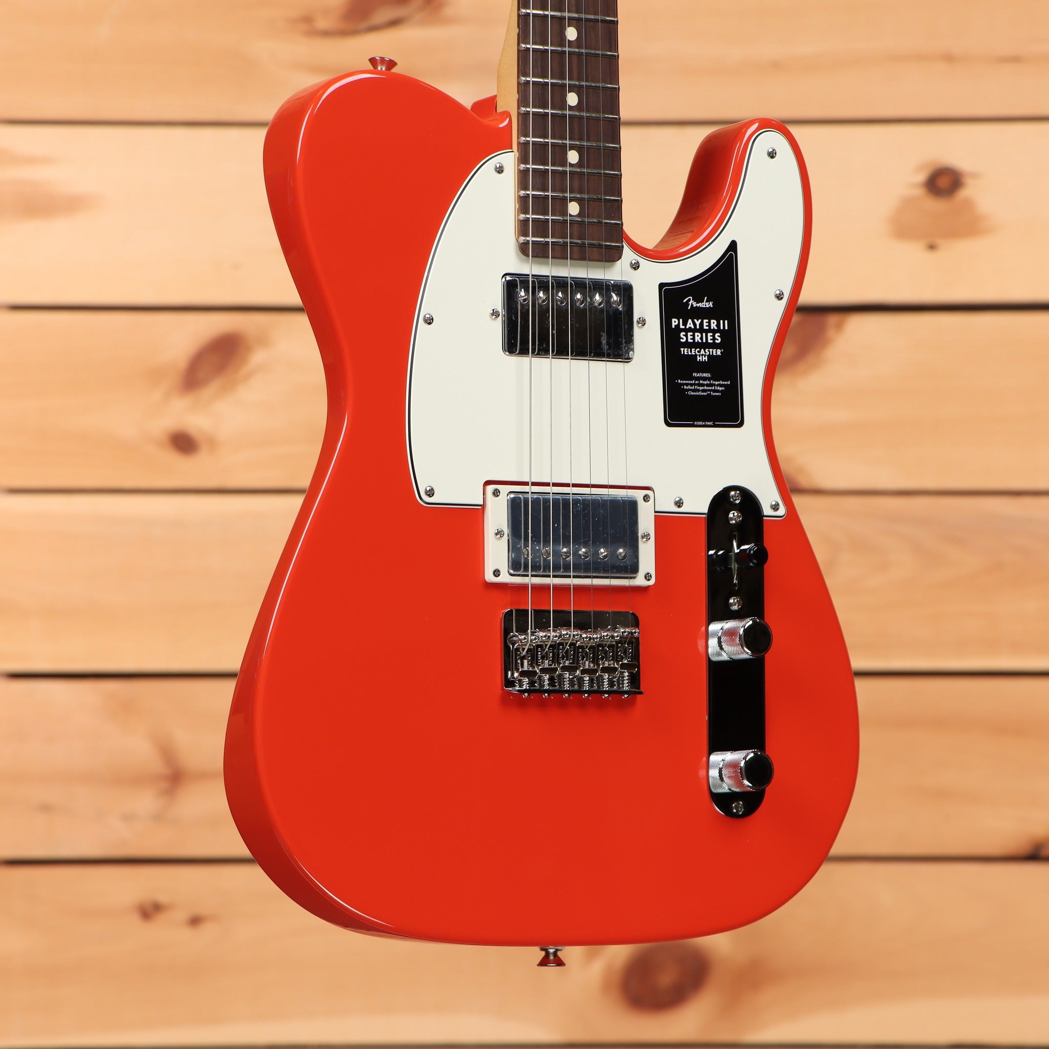 Fender Player II Telecaster HH - Rallye Orange – Righteous Guitars