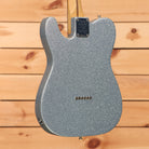 Fender 75th Anniversary Player II Sparkle Telecaster electric guitar Diamond Dust Sparkle finish maple neck back view