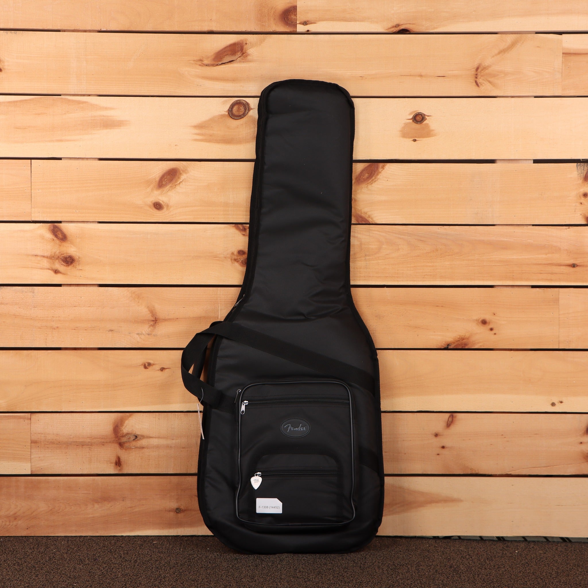 Fender 75th Anniversary Player II Sparkle Telecaster gig bag black padded case with front accessory pocket