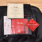 Fender 75th Anniversary Player II Sparkle Telecaster Diamond Dust certificate of authenticity and accessories
