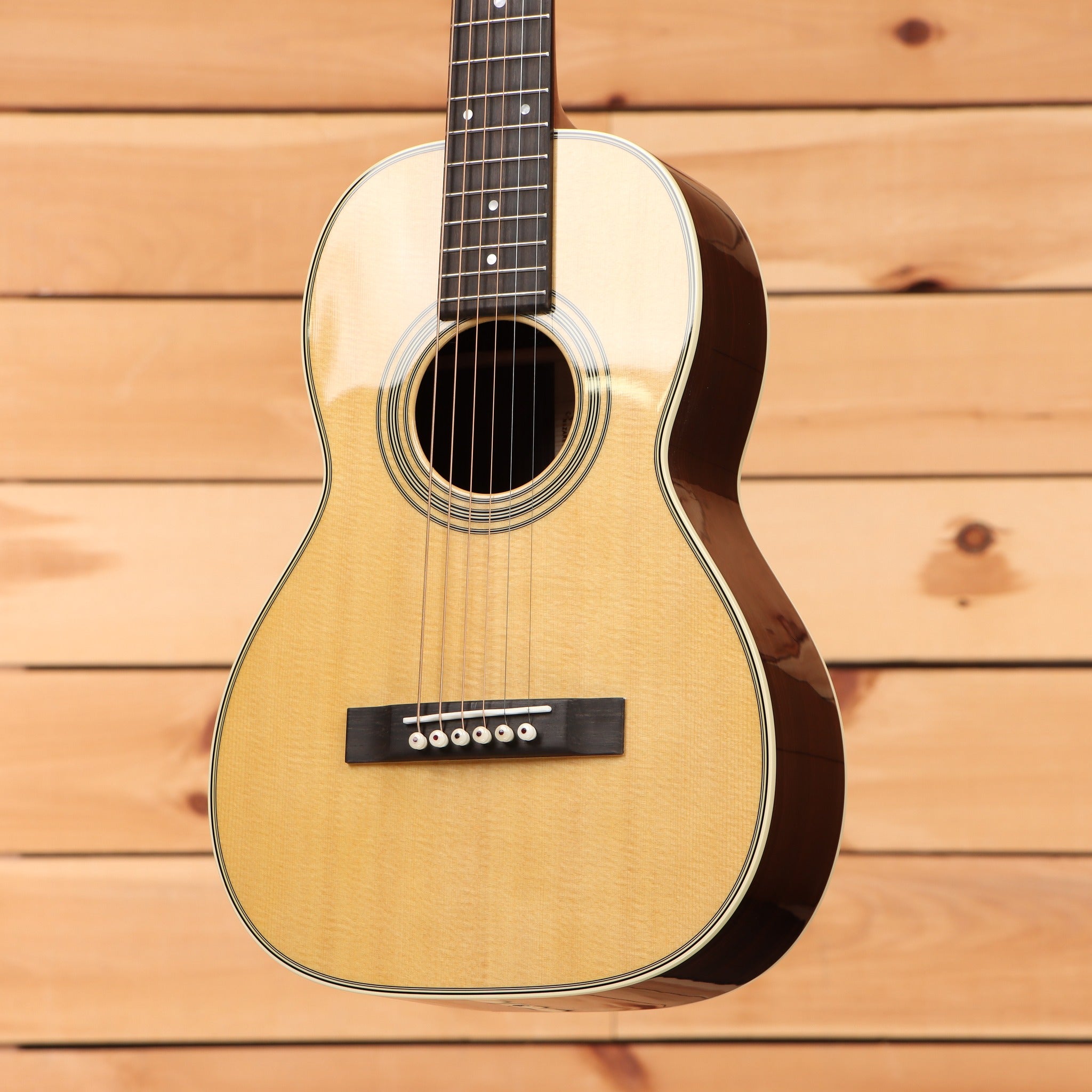 Martin 5-28 Terz parlor acoustic guitar Natural finish with spruce top and ebony fretboard