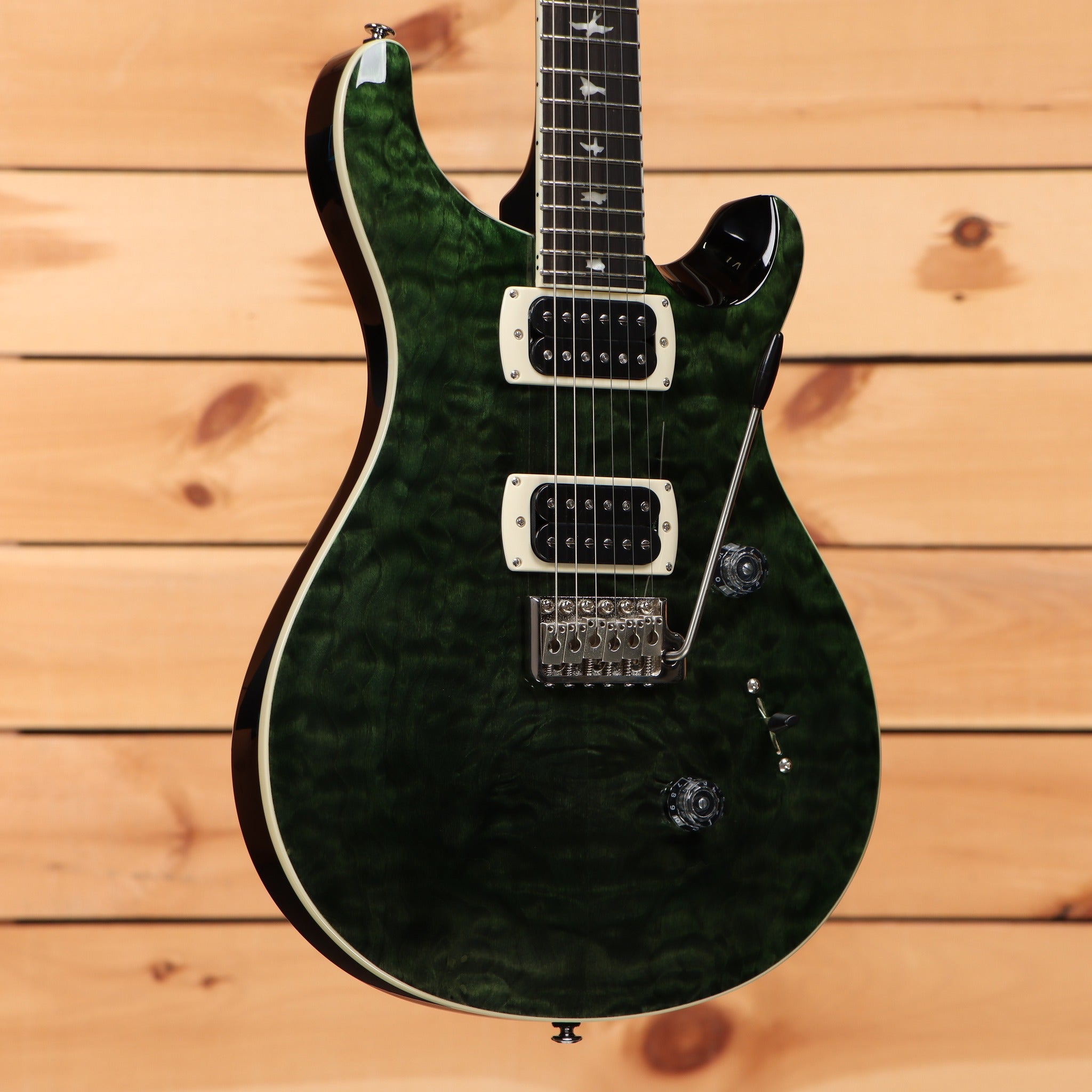 Paul Reed Smith SE Custom 24 Quilt - Teal Black – Righteous Guitars
