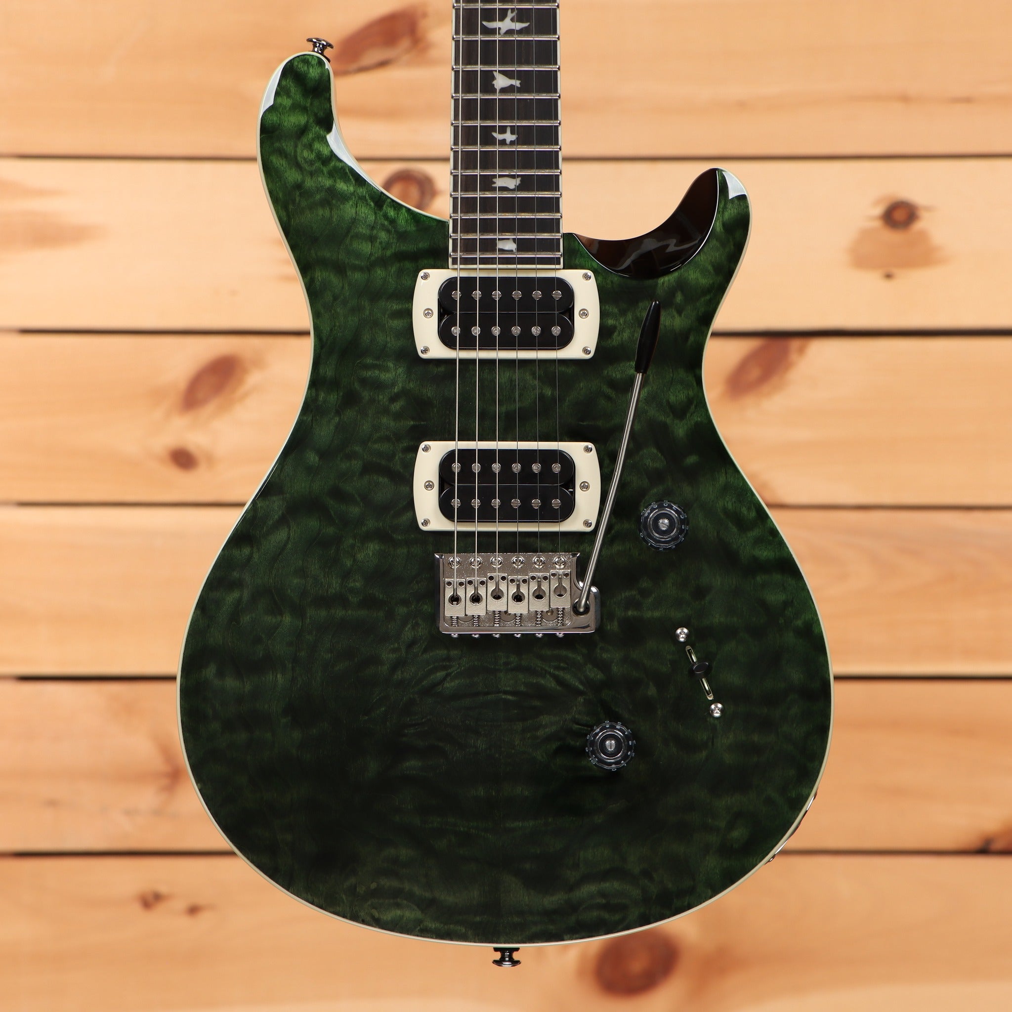 Paul Reed Smith SE Custom 24 Quilt - Teal Black – Righteous Guitars