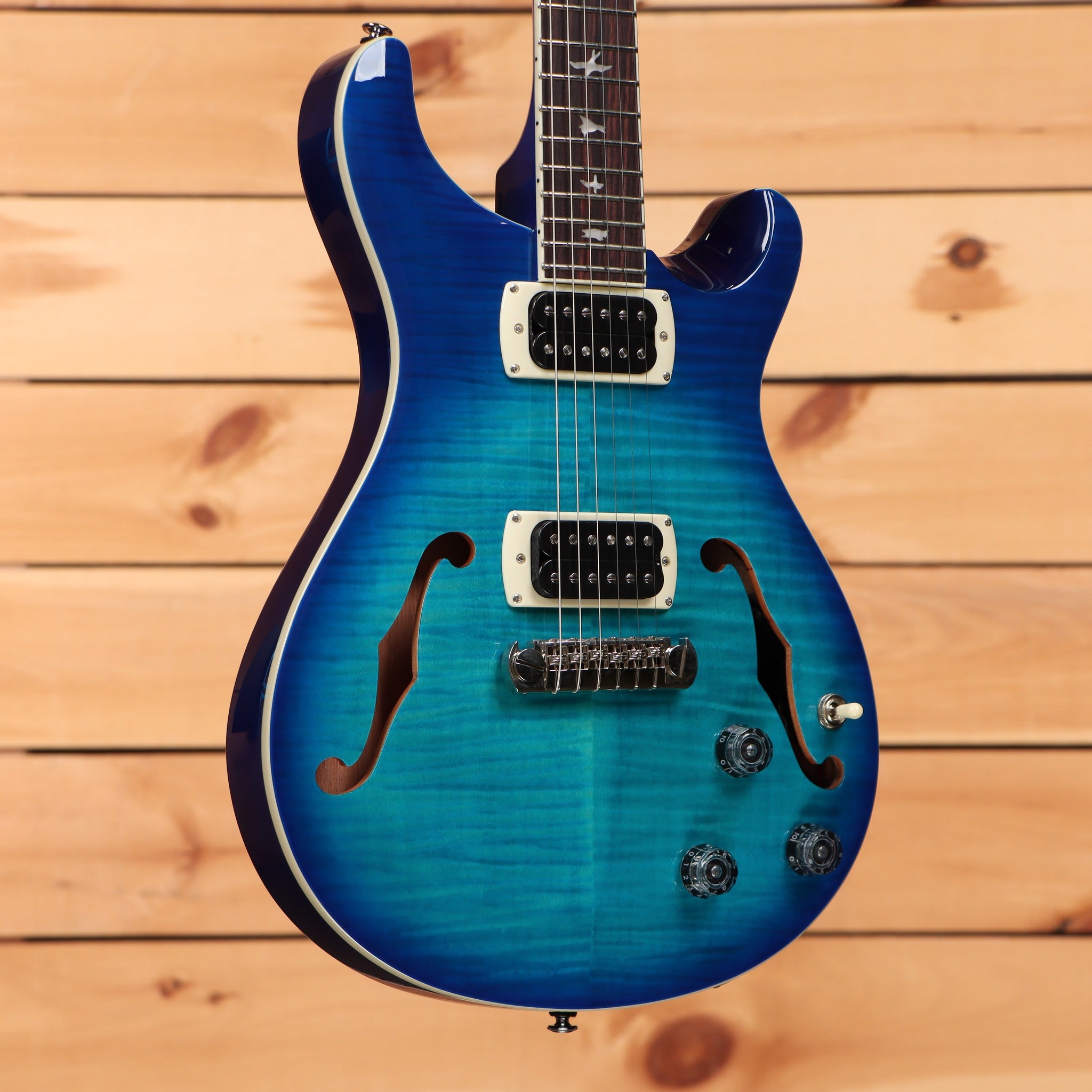 Paul Reed Smith SE Hollowbody I Piezo - Lake Blue – Righteous Guitars