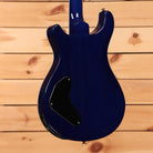 PRS SE Hollowbody I Piezo electric guitar Lake Blue finish with black rear control cavity cover