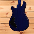 PRS SE Hollowbody I Piezo electric guitar Lake Blue finish with black rear cavity cover plate