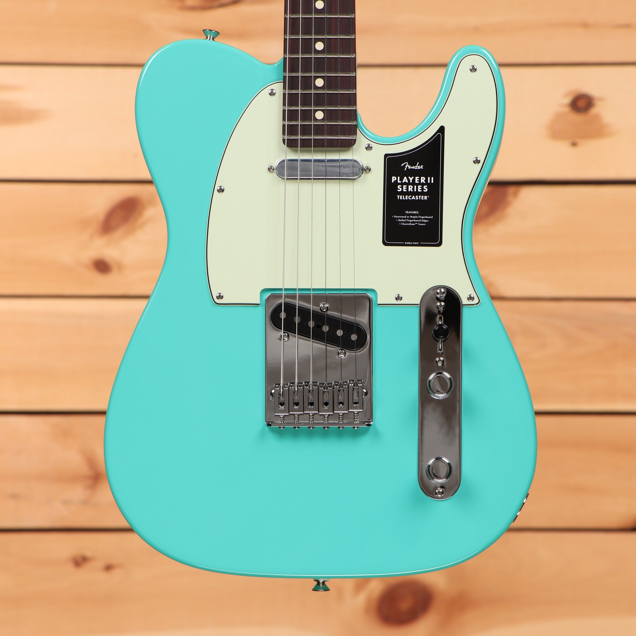Fender 75th Anniversary Player II Telecaster - Seafoam Green