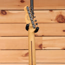 Fender 75th Anniversary Player II Telecaster Seafoam Green electric guitar maple neck with chrome tuners rear view