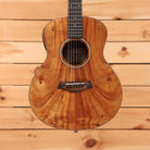 Taylor GS Mini-e Koa acoustic-electric guitar Natural with figured koa top and ebony fretboard