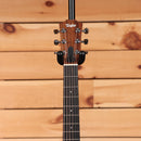Taylor GS Mini-e Koa acoustic-electric guitar Natural with koa headstock and ebony fretboard chrome tuners