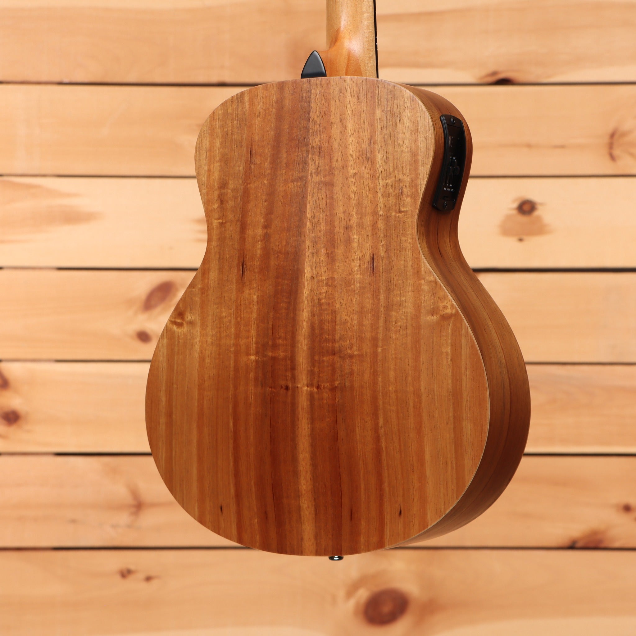 Taylor GS Mini-e Koa acoustic-electric guitar Natural with solid koa back and onboard electronics preamp