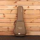 Taylor GS Mini-e Koa Natural acoustic-electric guitar gig bag tan padded case with front storage pocket