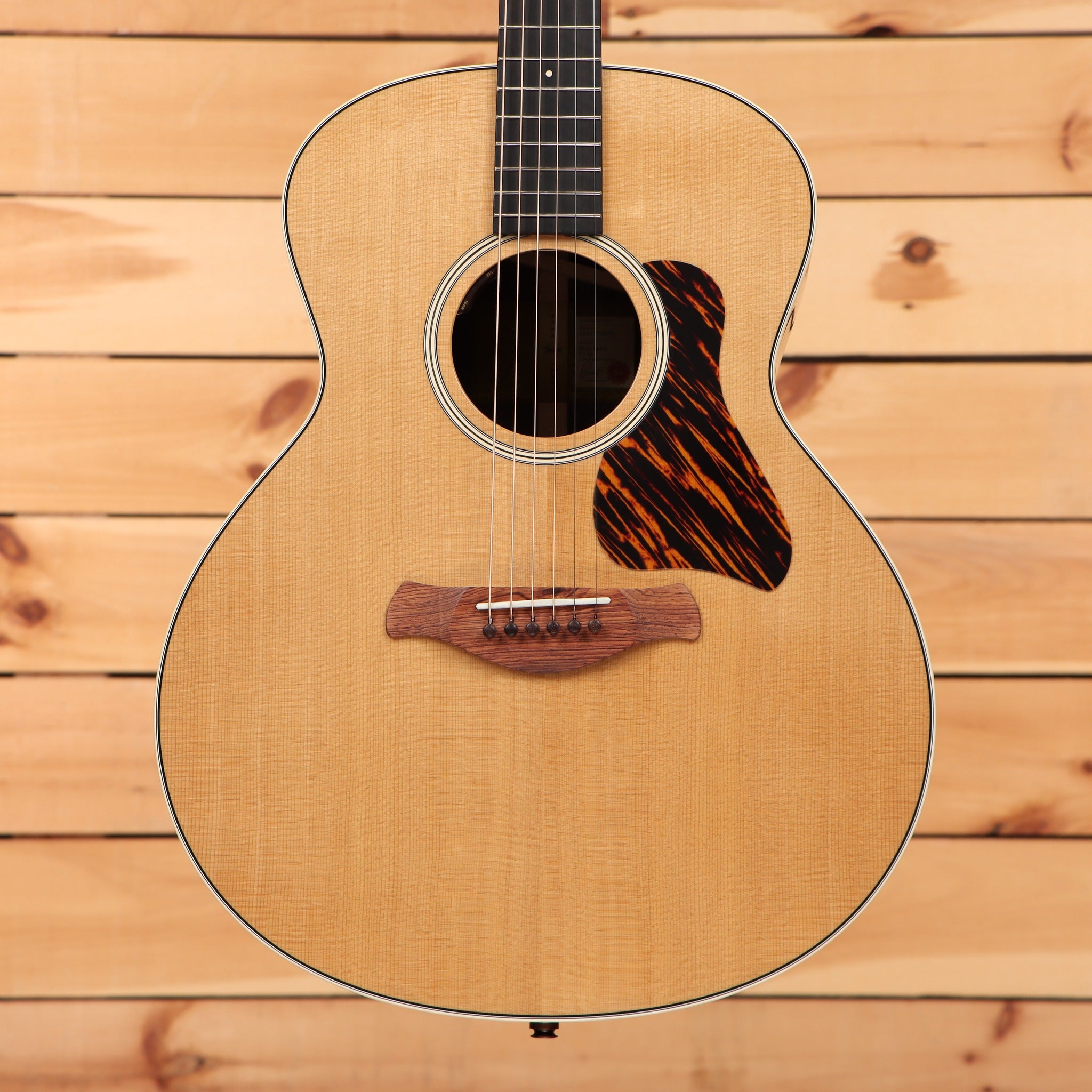 Taylor 714e Gold Label acoustic-electric guitar Natural with spruce top ebony fretboard and striped ebony pickguard