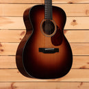Bourgeois Country Boy OM acoustic guitar Sunburst finish with tortoise pickguard and ebony bridge
