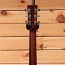 Bourgeois Country Boy TS acoustic guitar Sunburst back of mahogany neck with chrome tuners