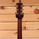 Bourgeois Country Boy TS acoustic guitar Sunburst back of mahogany neck with chrome tuners