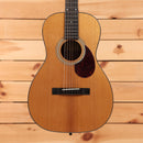 Eastman E10P-TC parlor acoustic guitar natural finish with tortoise pickguard and ebony fretboard