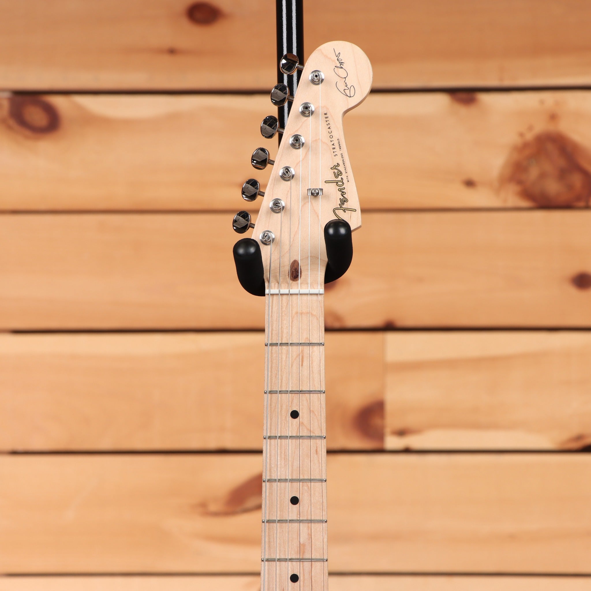 Fender Eric Clapton Stratocaster electric guitar Pewter with maple neck and signature headstock decal