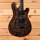 PRS McCarty 594 Hollowbody II Wood Library semi-hollow electric guitar Charcoal Cherry Burst with flamed maple top
