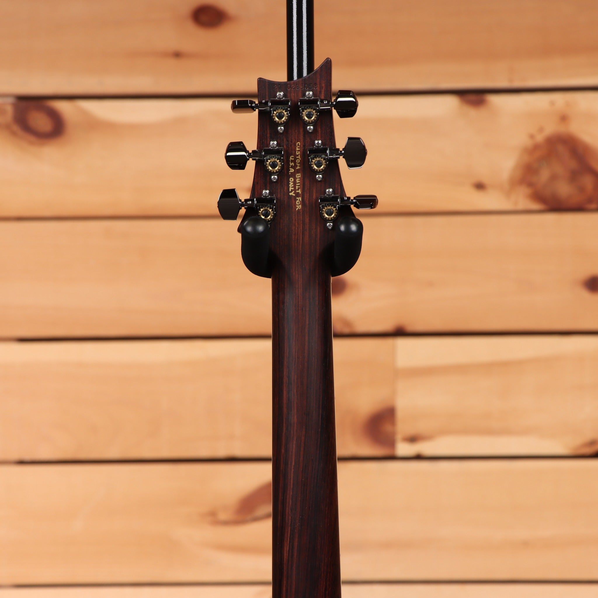 PRS McCarty 594 Hollowbody II Wood Library Charcoal Cherry Burst electric guitar rosewood neck with black tuners