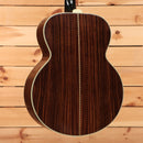 Gibson Pre-War SJ-200 Rosewood acoustic jumbo guitar Vintage Sunburst with figured rosewood back and herringbone center strip