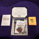 Gibson Custom Pre-War SJ-200 Rosewood Vintage Sunburst certificate of authenticity with warranty card and accessories