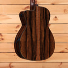 Bourgeois Touchstone Soloist OMC acoustic-electric guitar Natural with figured rosewood back and center stripe inlay