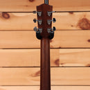 Eastman AC422CE acoustic-electric guitar Natural finish showing mahogany neck back and chrome tuners
